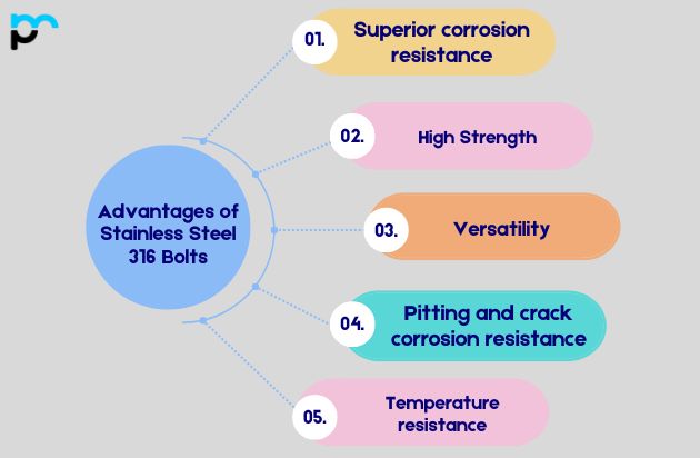 Advantages of Stainless Steel 316 Bolts