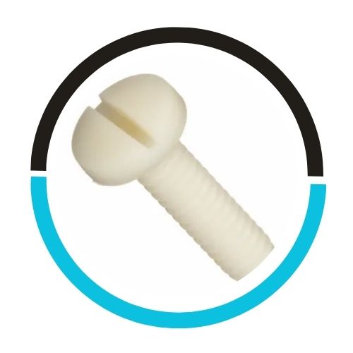Slotted Head Nylon Screws in UAE