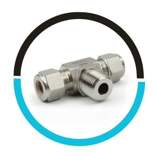Flareless compression coupling in UAE